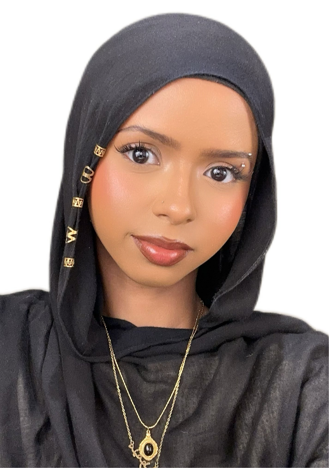 Gold Hijab Clips - Assorted 25 Pieces