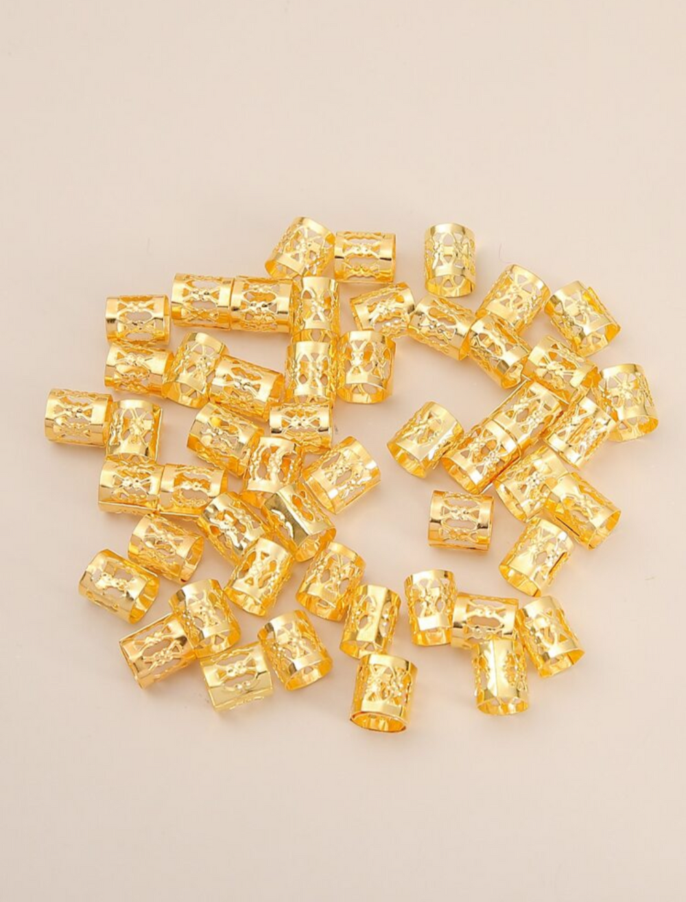 Gold Hijab Clips - Assorted 25 Pieces